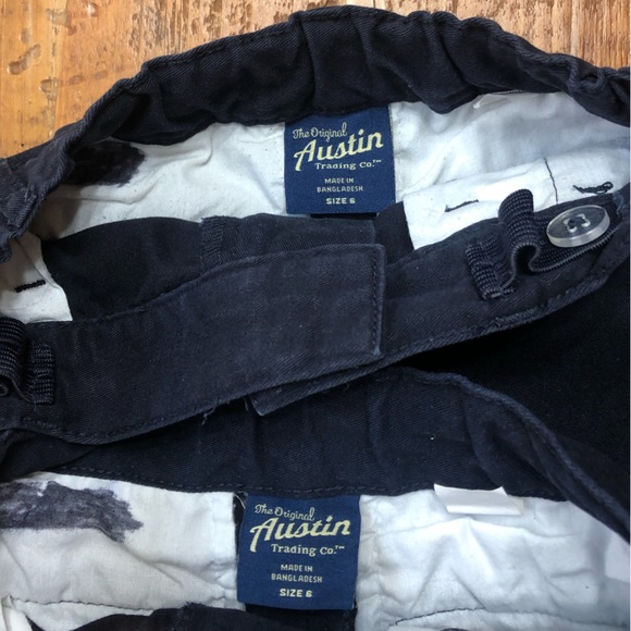 Boys Austin Trading Company Navy Shorts, Size 6 - Picture 9 of 10
